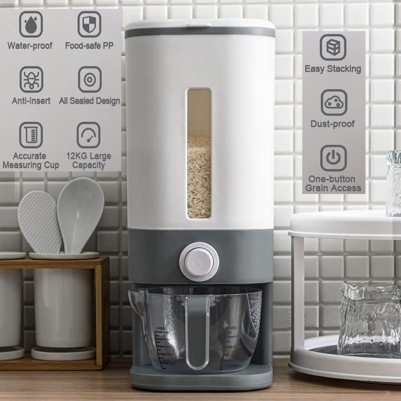 Best Rice Dispenser With Large 10KG Container